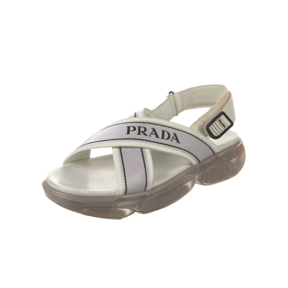 Prada Jelly Slingback Sandals
